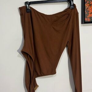 One Shoulder Body Suit